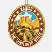 Kansas Keramisch Ornament (Links)