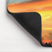 Kansas Kerstwindmolen - Muismat voor zonsondergang (Hoek)