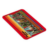 Kansas koelkast magnet - vintage reis magneet (Rechterzijde)