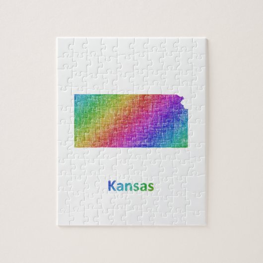 Kansas Legpuzzel (Verticaal)