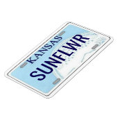 Kansas License Bord Flexible Magneet (Linkerzijde)