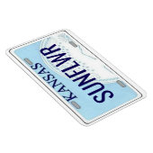 Kansas License Bord Flexible Magneet (Rechterzijde)