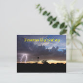 Kansas Lightning POST CARD Briefkaart (Staand voorkant)