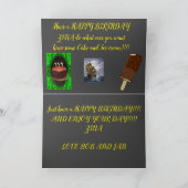 Kansas Lightning Storm Verjaardag Wenskaart Kaart