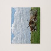 Kansas Longhorns Puzzle Legpuzzel (Verticaal)
