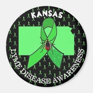 Kansas Lyme-ziekte bewustzijnsmagneet Magneet