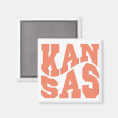 Kansas Magneet (Voorkant / Achterkant)