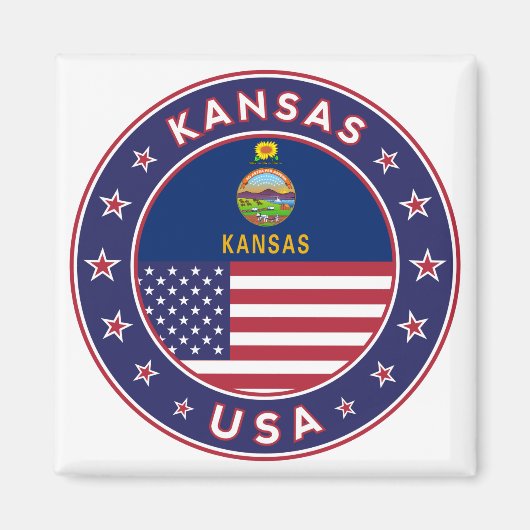 Kansas Magneet (Voorkant)