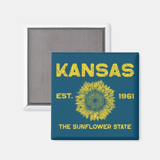  Kansas Magneet (Voorkant / Achterkant)
