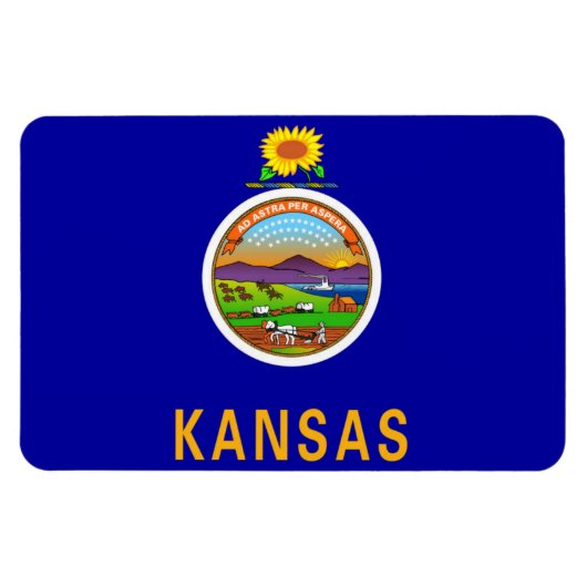 Kansas Magneet (Horizontaal)