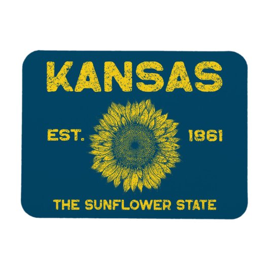 Kansas Magneet (Horizontaal)