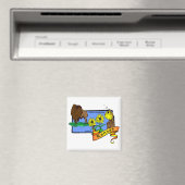 Kansas Map 2 Magneet (Insitu (Vaatwasser))