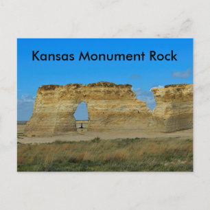 Kansas Monument Rock POST CARD Briefkaart