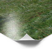 Kansas Mushroom Rock in een weide Foto/Poster Foto Afdruk (Hoek)