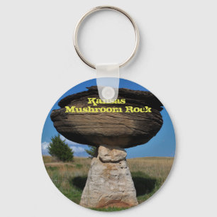 Kansas Mushroom Rock Sleutelhanger