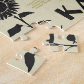 Kansas National Parks Infographic Map Legpuzzel (Zijkant)