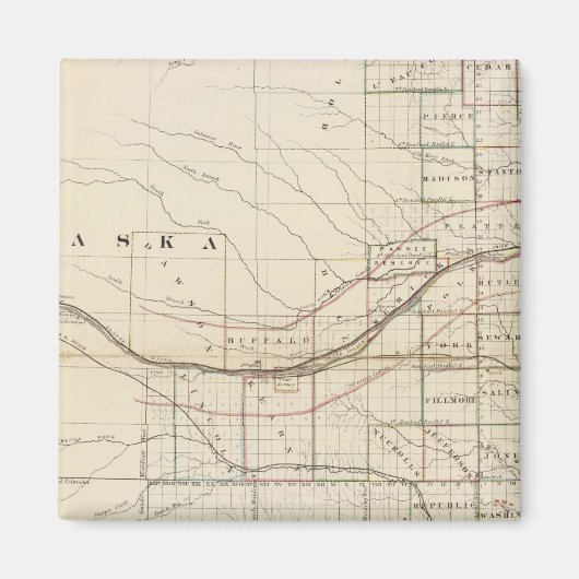 Kansas, Nebraska 2 Magneet (Voorkant)