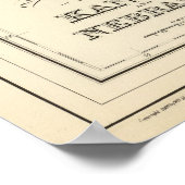 Kansas, Nebraska 2 Poster (Hoek)