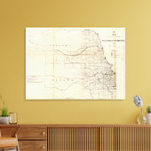 Kansas, Nebraska Canvas Afdruk (Insitu (Woonkamer))