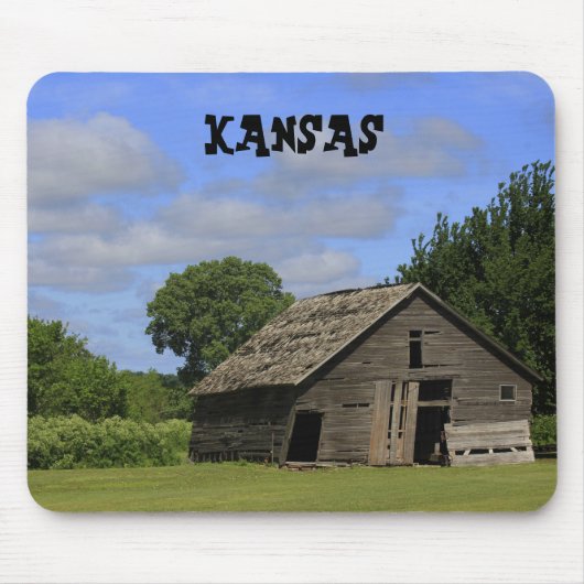 Kansas Old Barn Muismat (Voorkant)