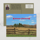 Kansas Painting Briefkaart (Voorkant / Achterkant)