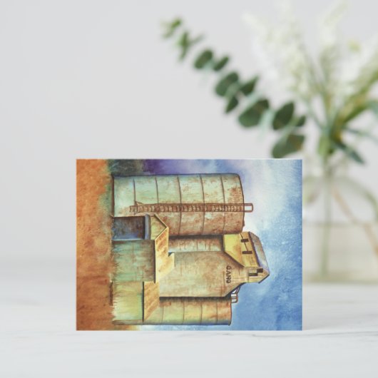 Kansas Past Briefkaart (Staand voorkant)