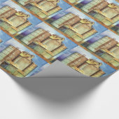 Kansas Past Gano Grain Elevator Cadeaupapier (Hoek)