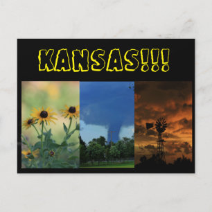 Kansas Photos Post Card Briefkaart