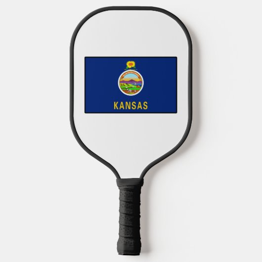 Kansas Pickleball Paddle (Achterkant)