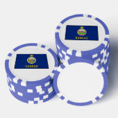 Kansas Pokerchips (Opstapeling)
