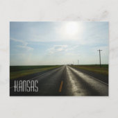 Kansas Prairie Briefkaart (Voorkant)