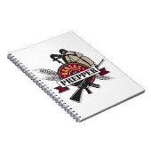 Kansas Prepper Logo Design Notitieboek (Rechterzijde)