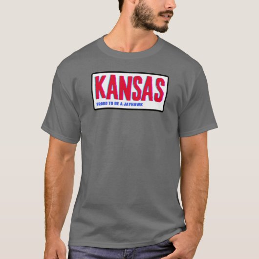 Kansas Proud to be Jayhawk T-shirt (Voorkant)