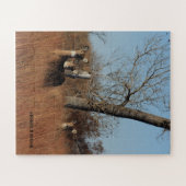 Kansas Quivira Wildlife Whitetail Deer Puzzle Legpuzzel (Horizontaal)