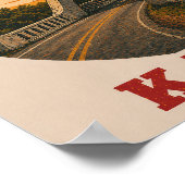 Kansas Rainbow Bridge Route 66 Poster (Hoek)