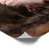 Kansas Rancher kijkt naar een gecontroleerde Prair Poster (Hoek)