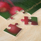 Kansas Red Berries closeup Puzzle Legpuzzel (Zijkant)