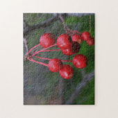 Kansas Red Berries closeup Puzzle Legpuzzel (Verticaal)