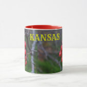 Kansas Red Berries Coffee Mok (Midden)