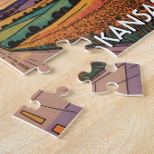Kansas Reizen Legpuzzel (Zijkant)