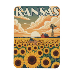 Kansas Reizen Magneet