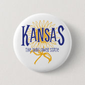 Kansas Ronde Button 5,7 Cm (Voorkant)