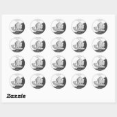 Kansas Ronde Sticker (Vel)