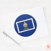 Kansas Ronde Sticker (Envelop)