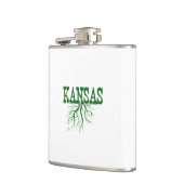 Kansas Roots Word Art Heupfles (Links)