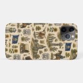 Kansas Route 66 Pocket Prairie Case-Mate iPhone Case (Achterkant (horizontaal))