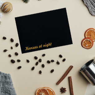 Kansas 's nachts briefkaart