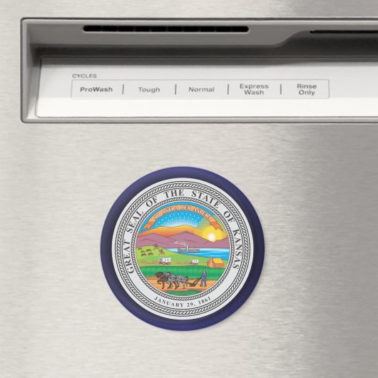 Kansas Seal Magneet (Insitu (Vaatwasser))