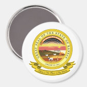 Kansas Seal Magneet (Voorkant / Achterkant)