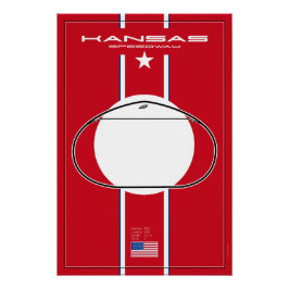 Kansas Speedway Perfect Poster